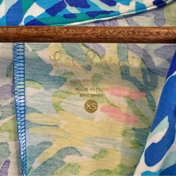 Lilly Pulitzer Wade and Sea Riva Dress Pima Cotton Size XS - Picture 3 of 15